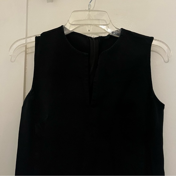 Lauren Ralph Lauren Black Chamonix Sleeveless Mini V-Neck Dress - Size 6 - Picture 7 of 12